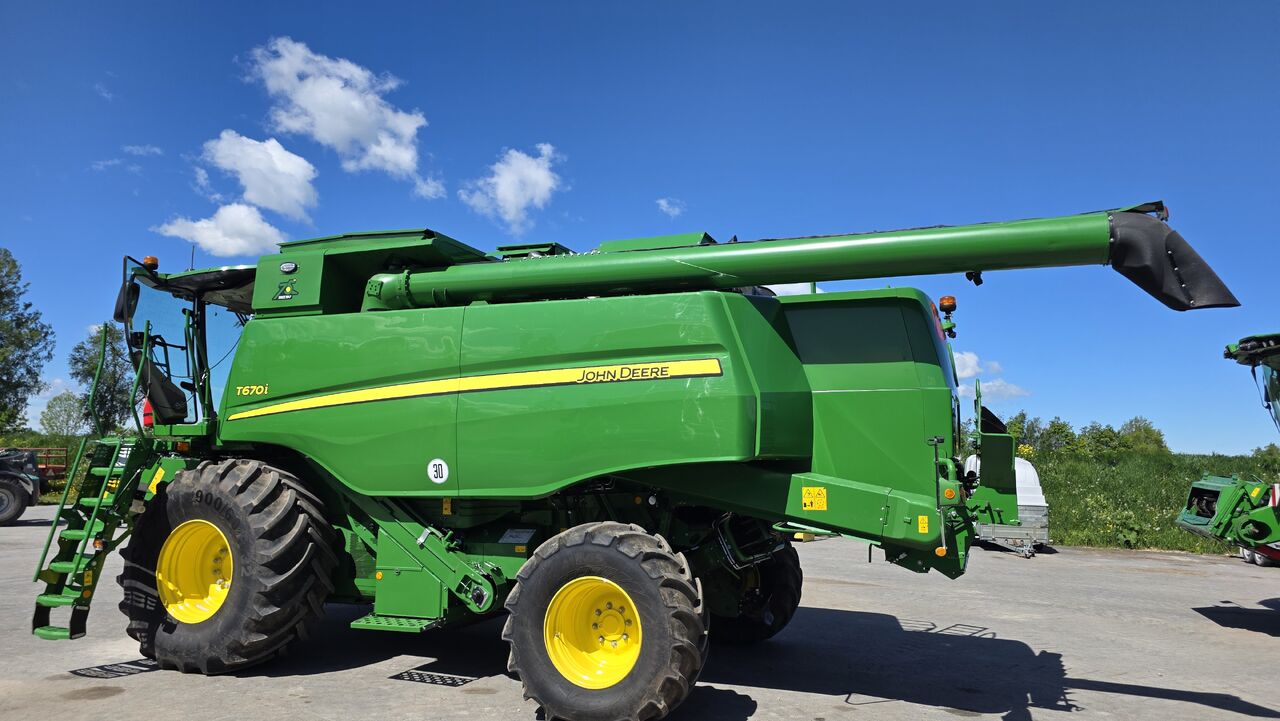 JOHN DEERE T670 + Hydraflex RD30F